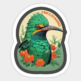 Bird Joy Sticker